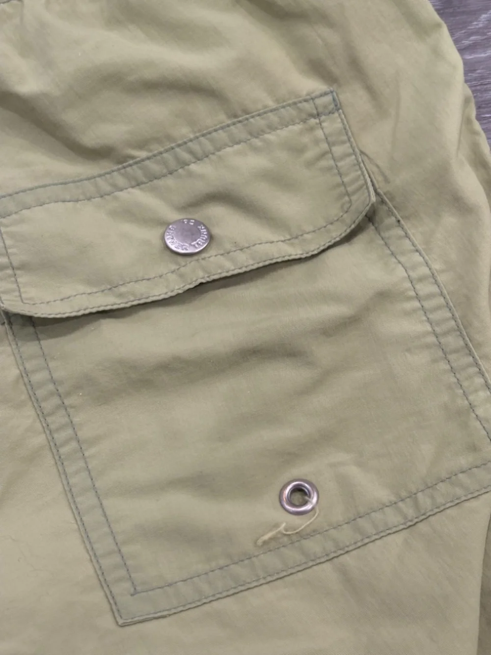 Bather Olive Green Swim Trunks Mens Small 5